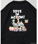 限定展開  TOY STORY/トイ・ストーリー 別注 ビッグシルエット バックプリント クルーネックスウェット/ACTION