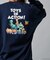 限定展開  TOY STORY/トイ・ストーリー 別注 ビッグシルエット バックプリント クルーネックスウェット/ACTION