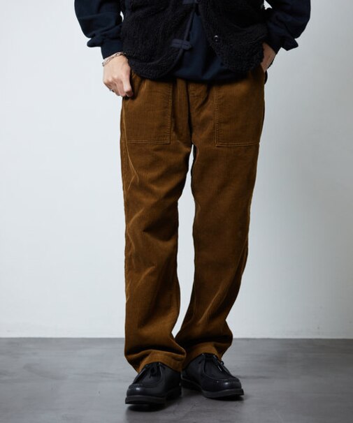 別注 GUNGHO CORDUROY PANTS/スタンダードフィット コーデュロイ ファティーグパンツ