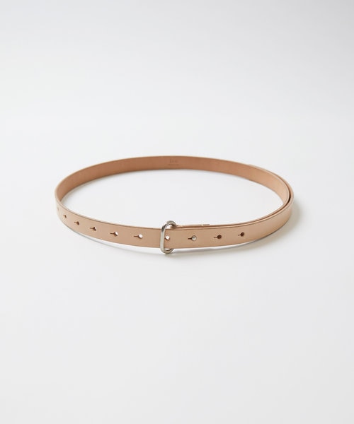SNLP☆レアベルト 別注 leather narrow belt/レザー ナローベルト｜フリークス
