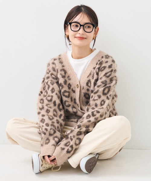 ★専用★ 限定展開/フリークスストア/ニットカーディガン/レオパード レオパード ニット/ニットカーディガン｜フリークスストアの通販