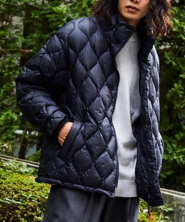 限定展開 TAION×FREAK'S STORE / タイオン 別注 パッカブルキルティングスタンドジャケット / ダウンジャケット / ブルゾン