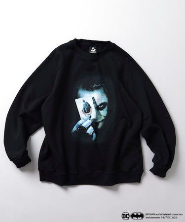 JOKER/ジョーカー 別注 クルーネック プルオーバースウェット/ビックシルエット