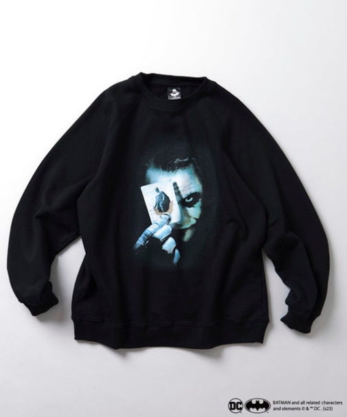 JOKER/ジョーカー 別注 クルーネック プルオーバースウェット/ビックシルエット