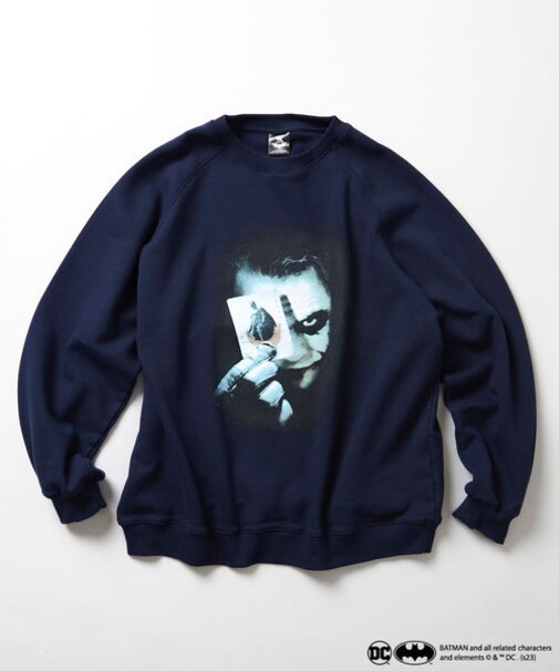 JOKER/ジョーカー 別注 クルーネック プルオーバースウェット/ビックシルエット