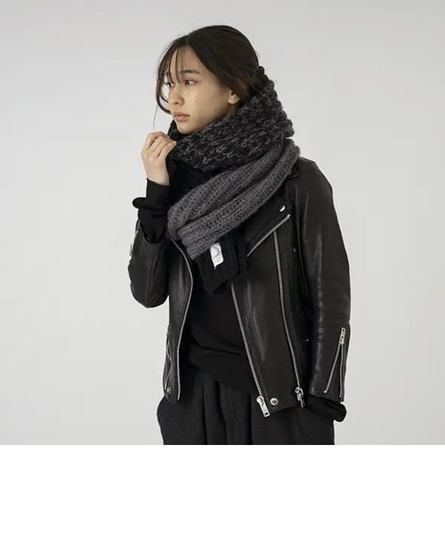 HAND KNIT LONG MUFFLER / ハンドニット ロングマフラー｜フリークス