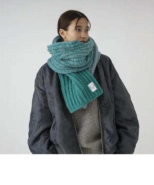 HAND KNIT LONG MUFFLER / ハンドニット ロングマフラー｜フリークス