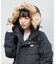 WOMEN'S FAUX FUR HOODED DOWN JACKET/ウィメンズ フェイクファー フーデッド ダウンジャケット