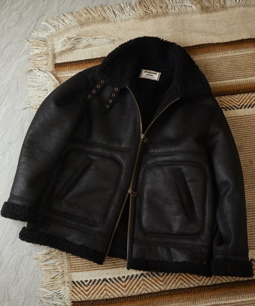 フェイクムートン ドリズラージャケット｜フリークスストアの通販