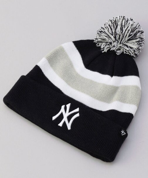 YANKEES BREAKAWAY KIDS '47 CUFF KNIT/ヤンキース ブレイクアウェイ '47 カフニット/ポンポンニット帽
