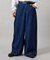 ワイドフレアシルエット デニムパンツ【限定展開】