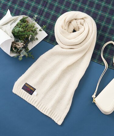 別注 リブニットマフラー