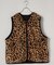 限定展開 ANIMAL FAKE FUR VEST / アニマルフェイクファーベスト / リバーシブル / 23A-BSN361-MM