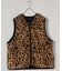 限定展開 ANIMAL FAKE FUR VEST / アニマルフェイクファーベスト / リバーシブル / 23A-BSN361-MM