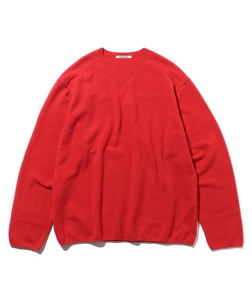 FELTED WOOL KNIT V-NECK P/O｜フリークスストアの通販｜&mall（アンドモール）三井ショッピングパーク公式通販