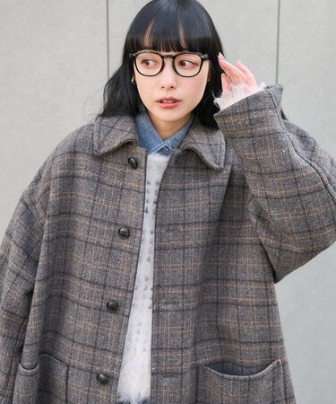 尾州 ステンカラーコート