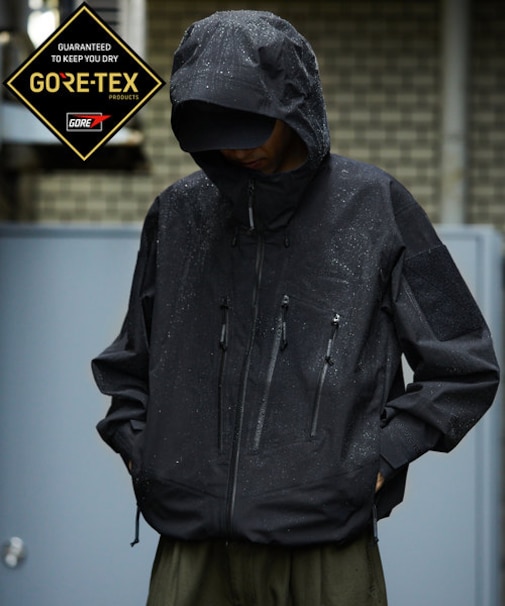別注 GORE-TEX JACKET BLACK TAG/ゴアテックス ジャケット ブラック 
