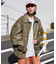 フェイクレザーブルゾン