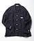 Saxony Chain Stitch Open Collar Shirt