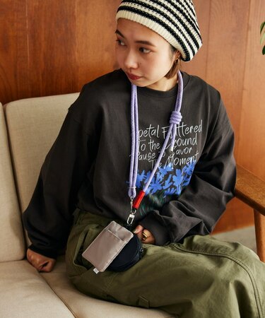 NECK WALLET / ナイロン ネックストラップポーチ コインケース ネックウォレット