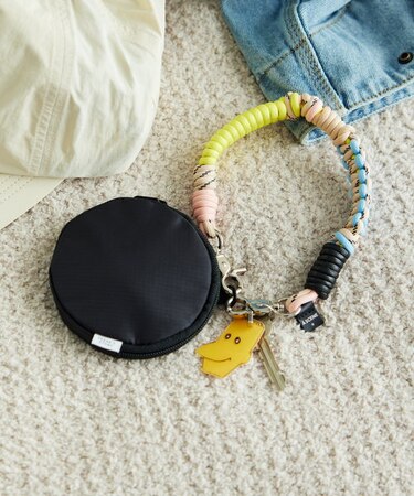 CIRCLE POUCH / ナイロン サークルネック ミニウォレット コインケース