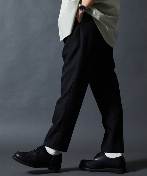 スタプレツイル スリムテーパード イージースラックス【限定展開】