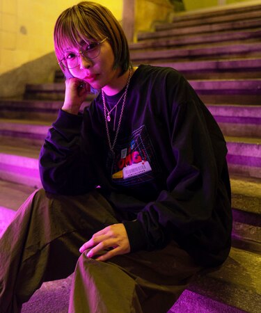 【受注生産商品】角由紀子×FREAK'S STORE 別注 ロングスリーブTシャツ【限定展開】