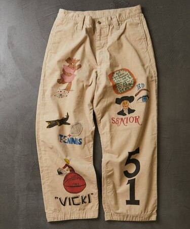 Are You Different × WESTOVERALLS MEMORIAL TROUSERS/メモリアル 