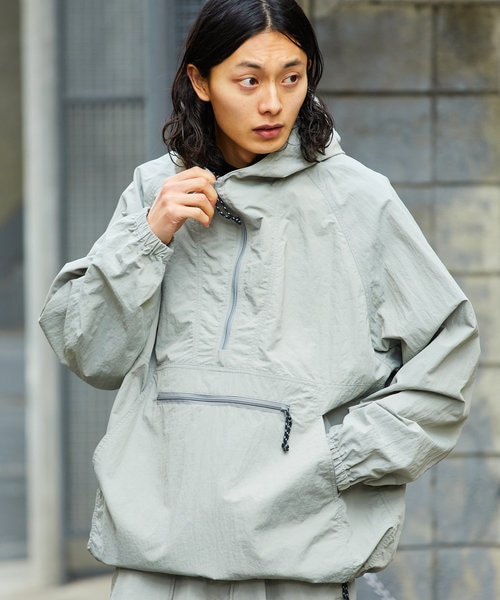 NYLON ANORAK PK/ナイロンアノラック パーカー /リラックスフィット｜フリークスストアの通販｜&mall（アンドモール）三井ショッピングパーク公式通販