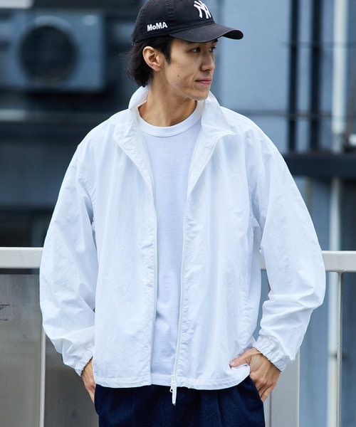 Majestic フルジップジャケット ◆ソフトバンク/今宮/フリースジャケット NYLON FULL ZIP JACKET/ナイロン フルジップ ジャケット