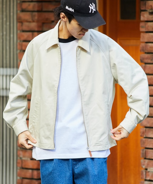TWILL ZIP BLOUSON/ツイル ジップブルゾン/リラックスフィット