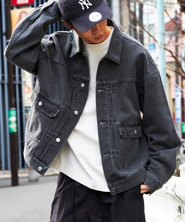 ビッグシルエット デニムジャケット【限定展開】｜フリークスストアの 