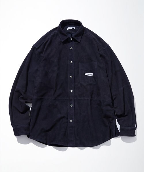 LAMB NAPPA /GOAT SUEDE LEATHER SHIRT/ラム ナッパ ゴート