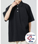 10.5オンス ヘビーウェイト NO-SIDE SEAM ポロネック Tシャツ USA COTTON