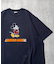 DISNEY/ディズニー ミッキーマウス フロッキープリント ショートスリーブTシャツ/半袖/リラックスフィット