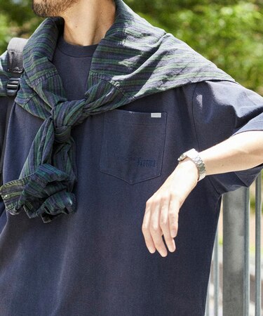 Hidden Logo S/S PKT Tee/ヒドゥンロゴ ショートスリーブ ポケットTシャツ