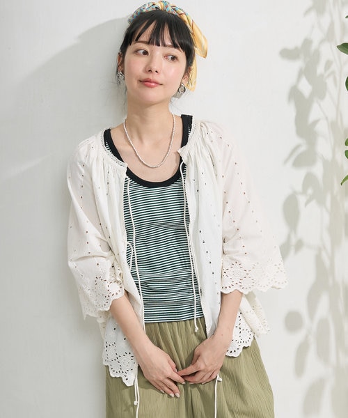 インド シフリ 刺繍ブラウス｜フリークスストアの通販｜&mall（アンド