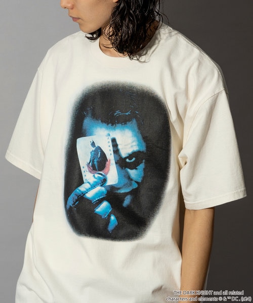 JOKER/ジョーカー(ZOOM)』 フロスト加工ショートスリーブTシャツ/半袖