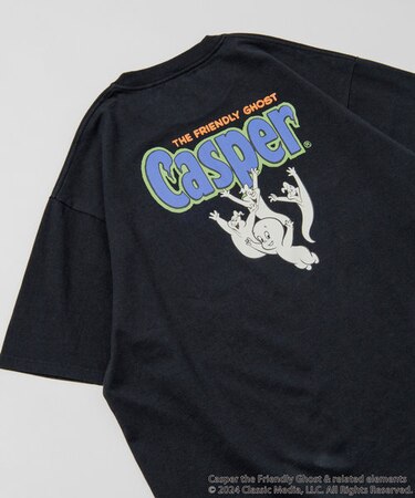 CASPER/キャスパー バックプリント ショートスリーブTシャツ/半袖/リラックスフィット