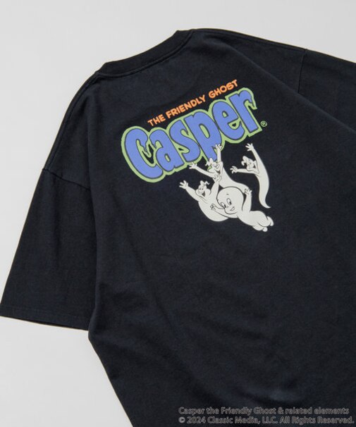 CASPER/キャスパー バックプリント ショートスリーブTシャツ/半袖/リラックスフィット