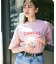 限定展開 CANVAS TOKYO×FREAK'S STORE/キャンバストウキョウ 別注 ビッグシルエット フロントロゴ クルーネックTシャツ