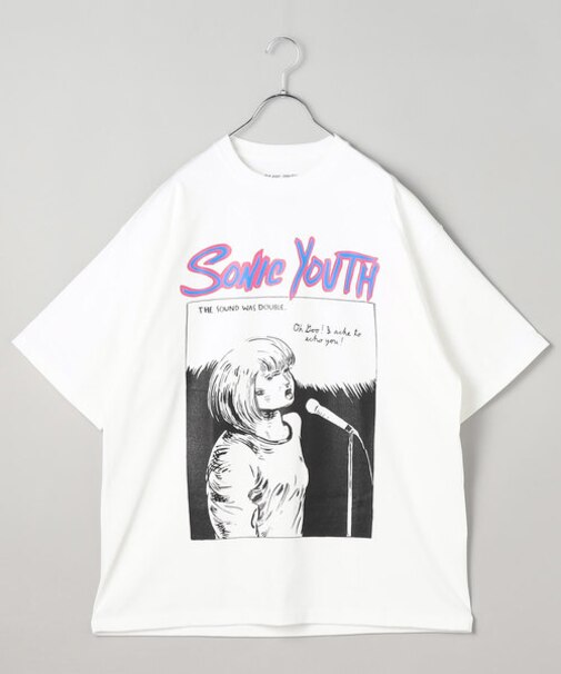 SONIC YOUTH GOO VHS TEE/ソニックユース プリント 半袖Tシャツ 