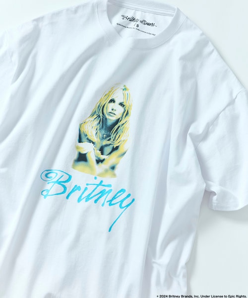 ブリトニー・スピアーズ　britney spears オフィシャル　Tシャツ 限定展開 Britney Spears/ブリトニー・スピアーズ 別注 ビッグ