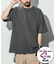 ヘビーウェイト NO-SIDE SEAM クルーネック ピグメント ポケットTシャツ/丸胴/10.5オンス/USA COTTON
