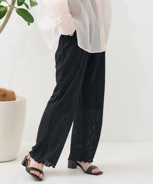 今期完売Freadaストライプレースパンツ ブラック sizeFセットアップ対応 ストライプレースパンツ/イージーパンツ｜フリークスストアの