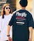 限定展開 Pacific DRIVE-IN×FREAK'S STORE/パシフィックドライブイン 別注 ビッグシルエット バックプリント クルーネックTシャツ