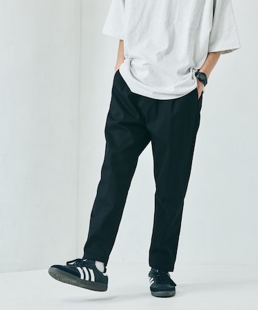 ベーシックシルエット ストレッチ イージーテーパードパンツ 【限定展開】