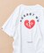 red heart break Tee/レッドハートブレイクTシャツ