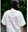 リボン バックプリントTシャツ/刺繍Tシャツ