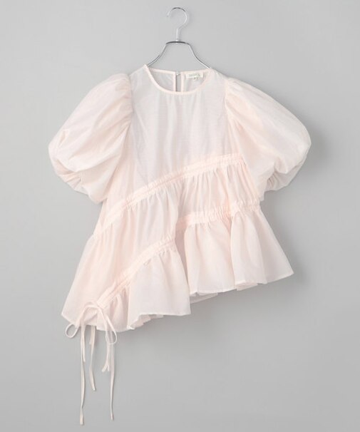 Shay Ruched Top/シェイ ルーチド トップ/シフォントップス